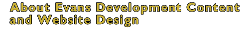 About Evans Content and Website Design